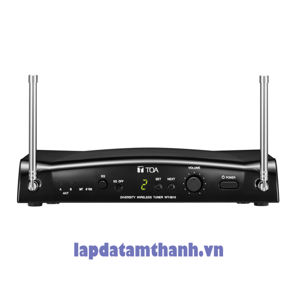 Bộ thu không dây để bàn TOA UHF WT-5810 F01
