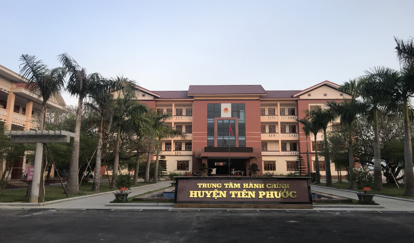 Dự án lắp đặt âm thanh hội trường tại Trung tâm hành chính Huyện Tiên Phước – Tỉnh Quảng Nam