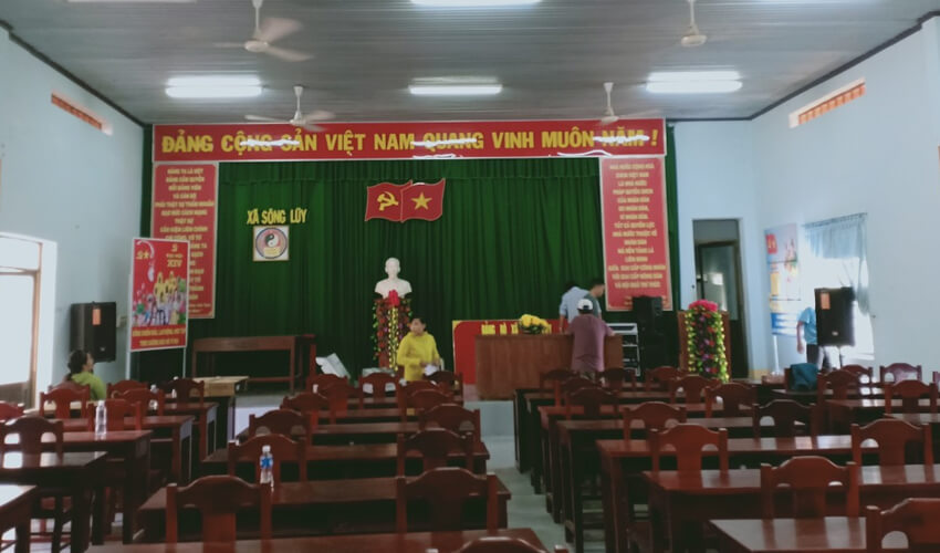 Dự án Lắp đặt hệ thống âm thanh hội trường trạm y tế, bệnh viện Sông Lũy – Bình Thuận