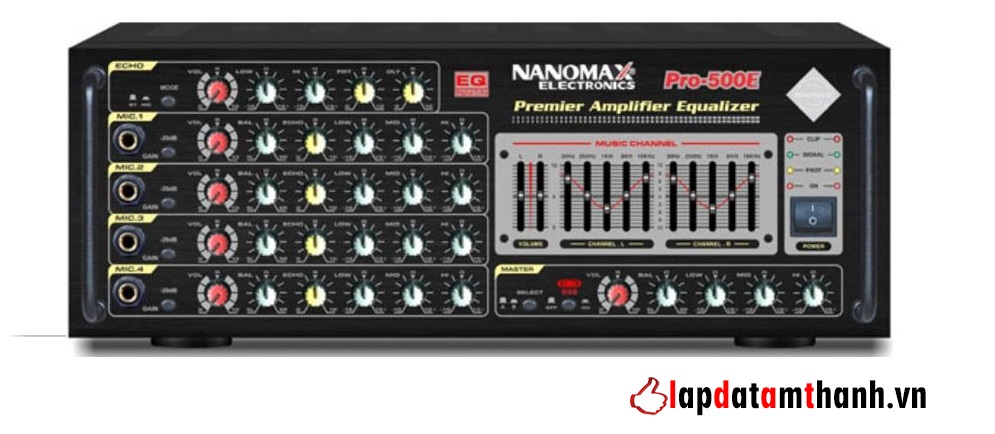 amply karaoke nanomax pro500e