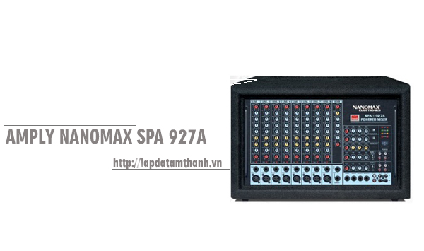 Amply karaoke nanomax SPA 927A
