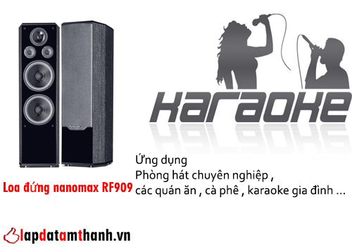 Loa dung nanomax RF 909