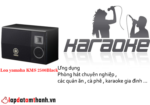 Loa karaoke Yamaha KMS 2500BLACK